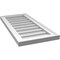 Ekena Millwork Vertical Surface Mount PVC Gable Vnt: Non-Functional, w/2"W x 1-1/2"H, Brickmould Frame, 14"W x 30"H GVPVE14X3002SN - alternate 4